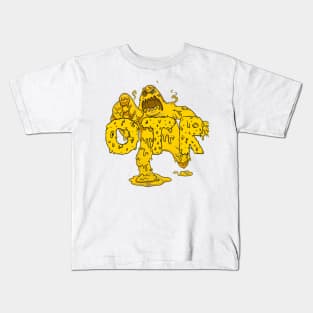 Only The Real Slime Yellow Apparel Kids T-Shirt